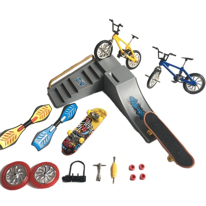 Mini Scooter Twee Wielen Scooter Kinderen Educatief Speelgoed Kids Finger Scooter Bike Toets Skateboard