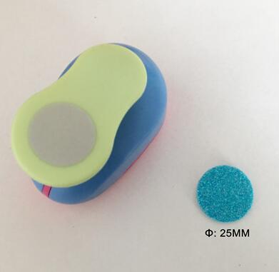Cirkelstans 25mm runde formhullere til scrapbooking scrapbog papirskærer prægning skarpere: 25mm