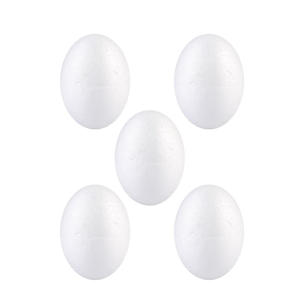 50pcs 6cm Durafoam Eggs Styrofoam DIY Easter Egg Crafts Eggs