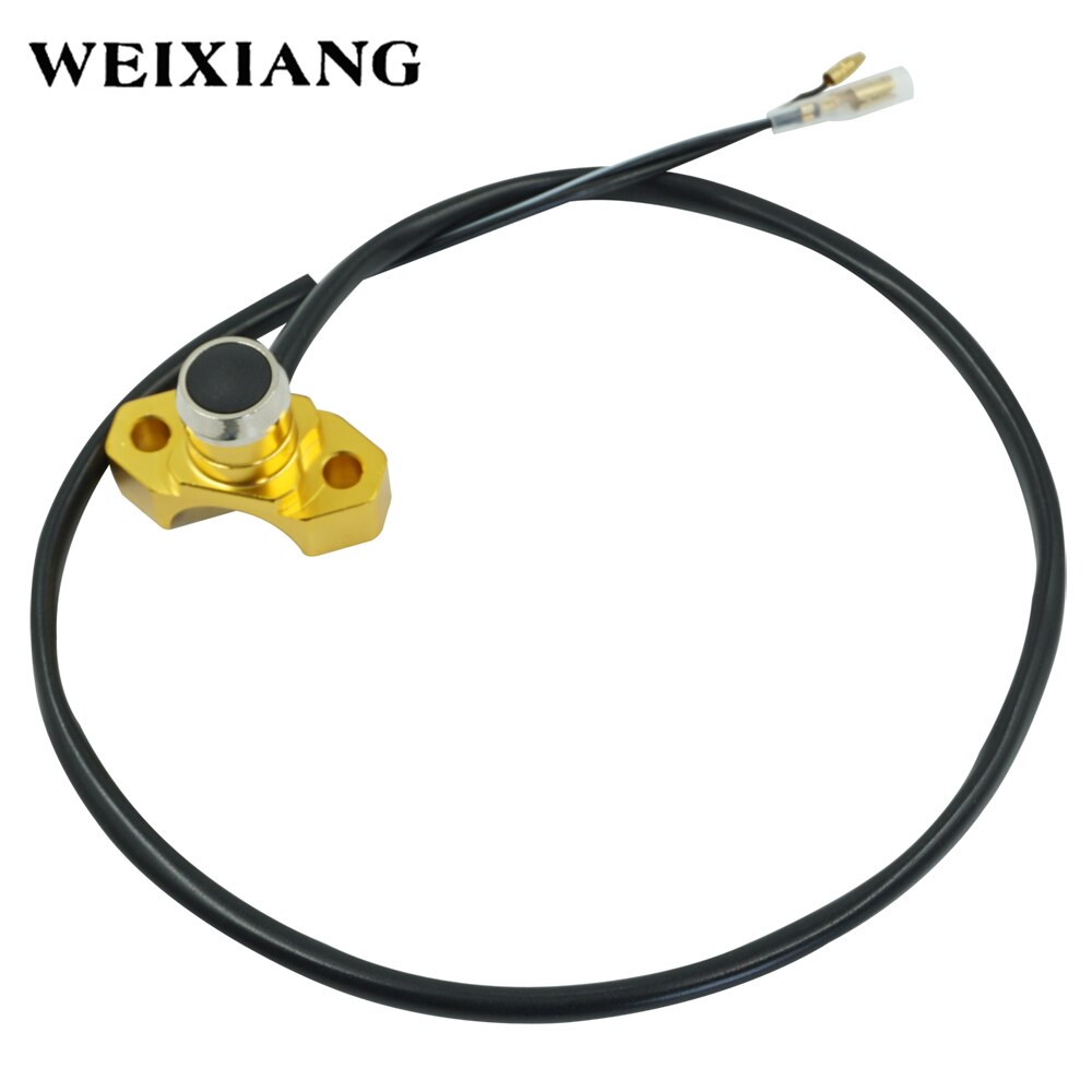 7/8" CNC Aluminum Motorcycle Switch Momentary Action Button Handlebar Mount Electric Power Start Kill Horn Switch