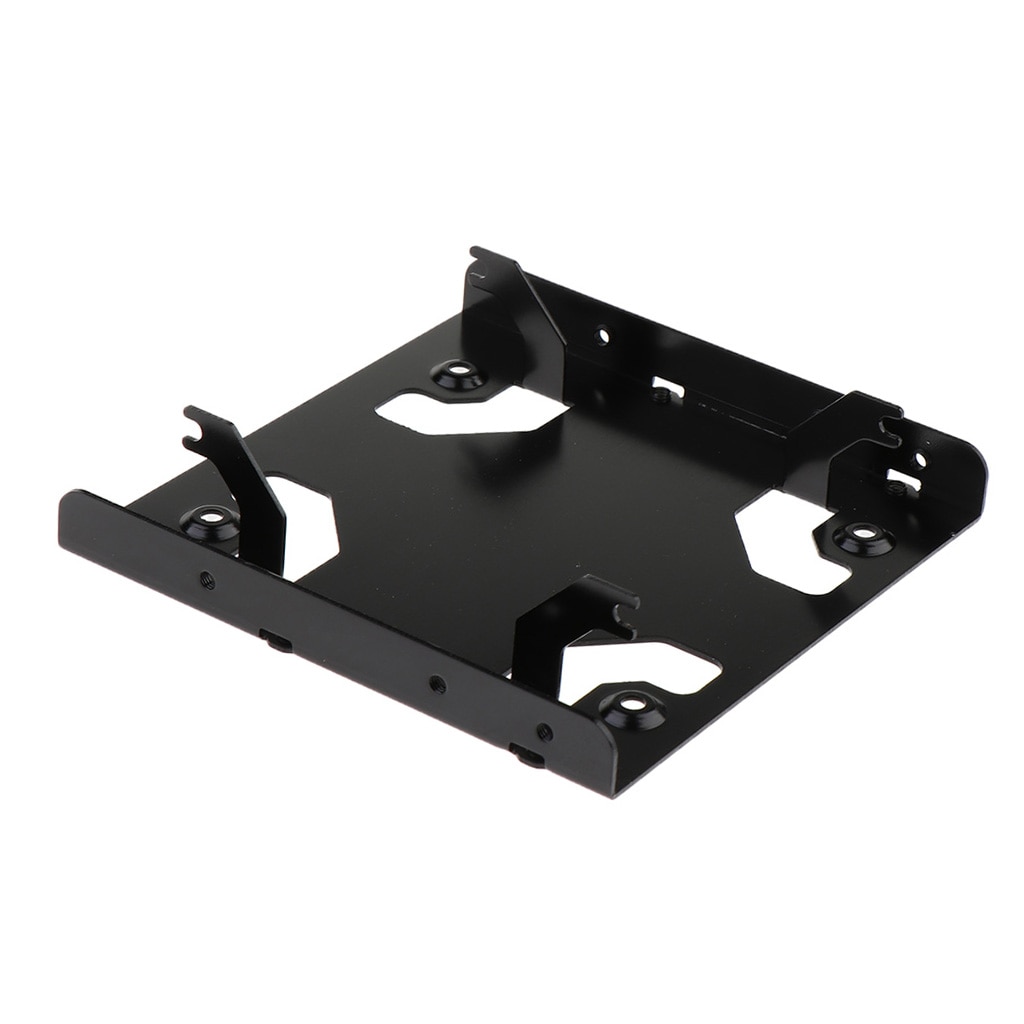2.5 Inch HDD/SSD to 3.5 Inch Dual Internal Hard Disk Drive Mounting Kit Bracket
