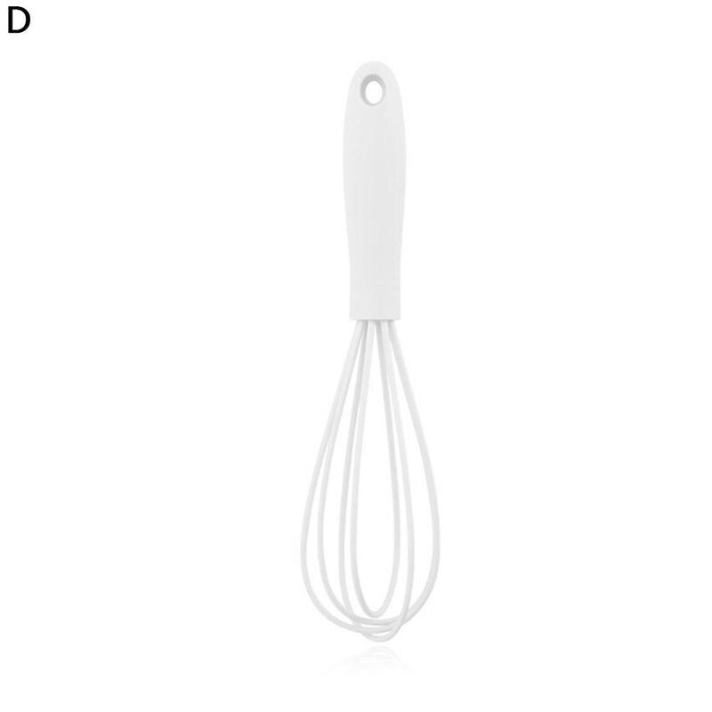 Multifunctional Rotary Manual Egg Beater Mixer Mini Bake Tools Kitchen Egg Silicone Agitator Tool Egg Whisk Eco-Friendly Pl P3L6: D