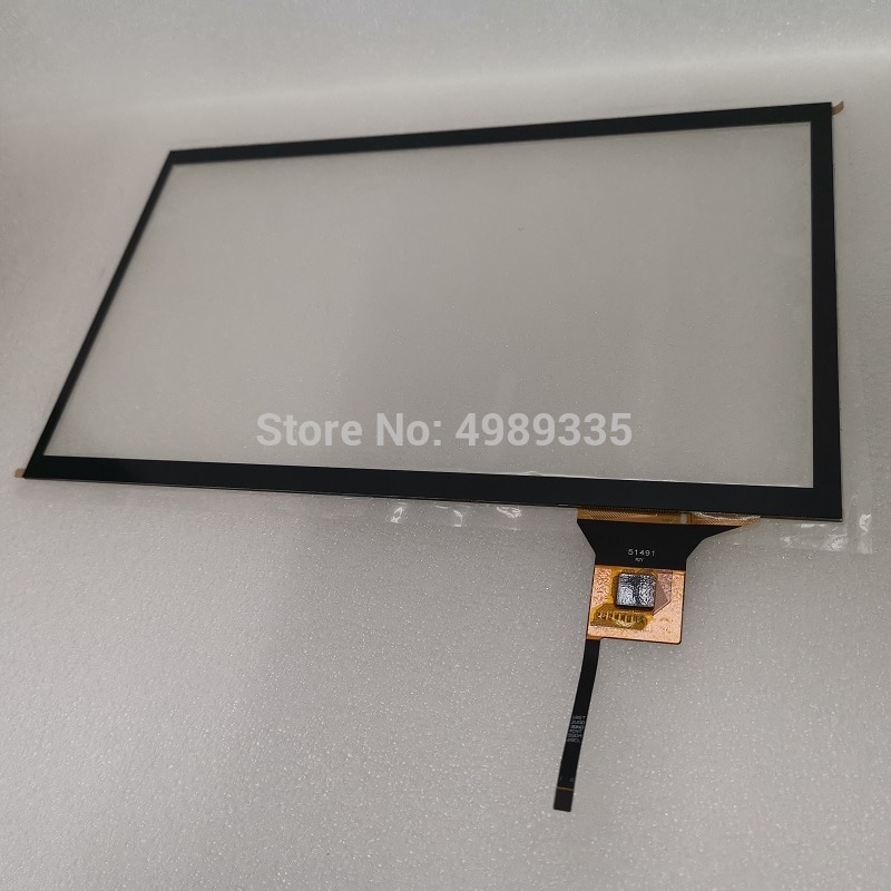 Capacitive touch screen 10.1 inch IIC 6P universal interface touch ratio 16:9 for 1280x720/1024X600/800X480 resolution