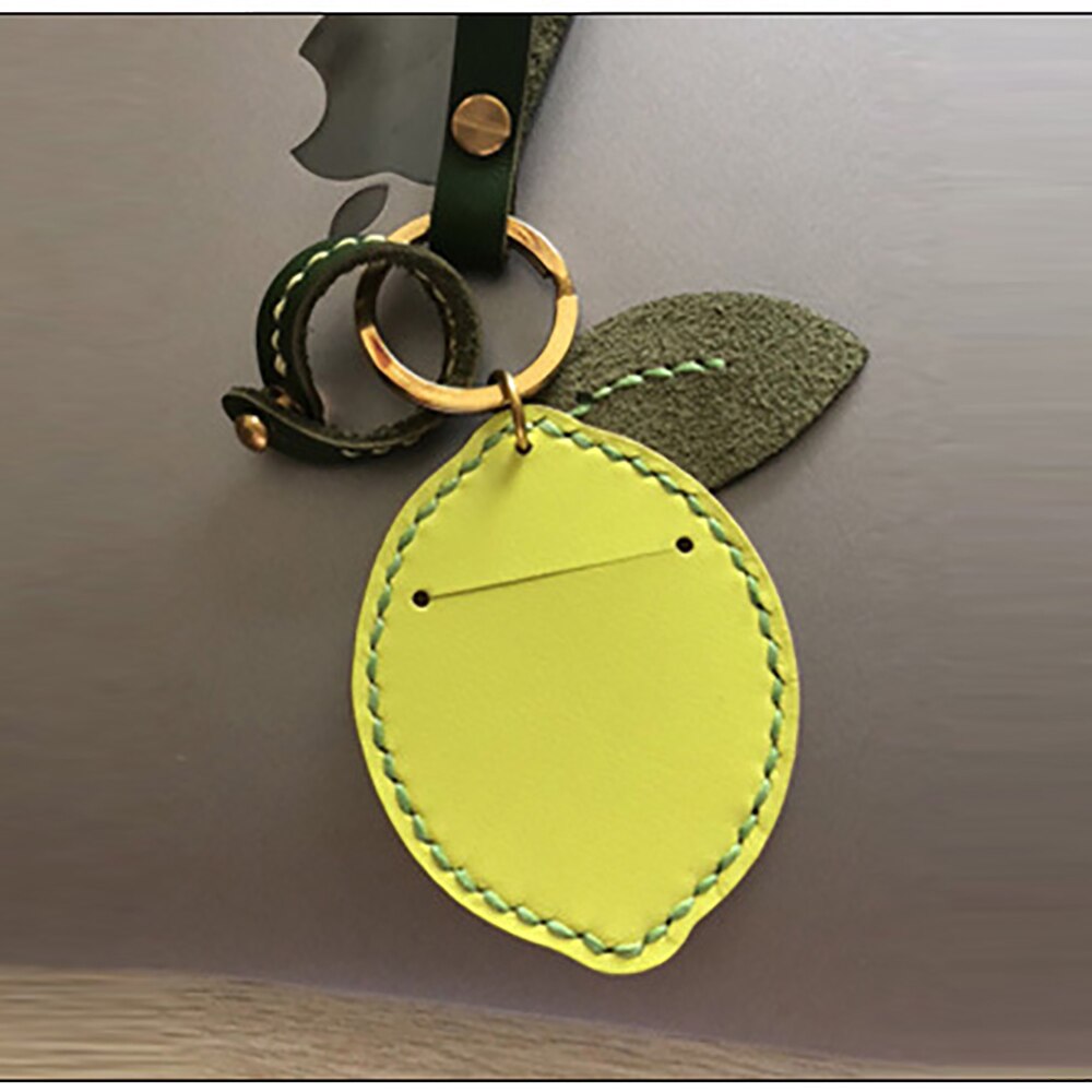 Lychee life citron nøglering syning mønster akryl læder skabelon diy håndlavede læder håndværk leverancer