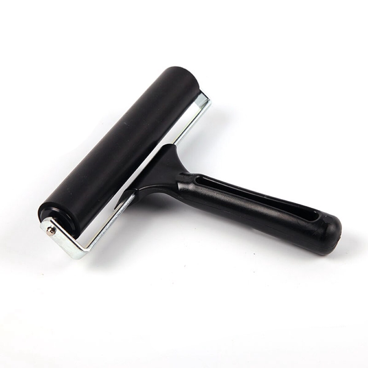 Zachte Rubber Professionele Brayer Perfecte Anti Slip Tape Bouw Tools Print Inkt En Stempelen Gereedschap Rubber Roller: 15cm