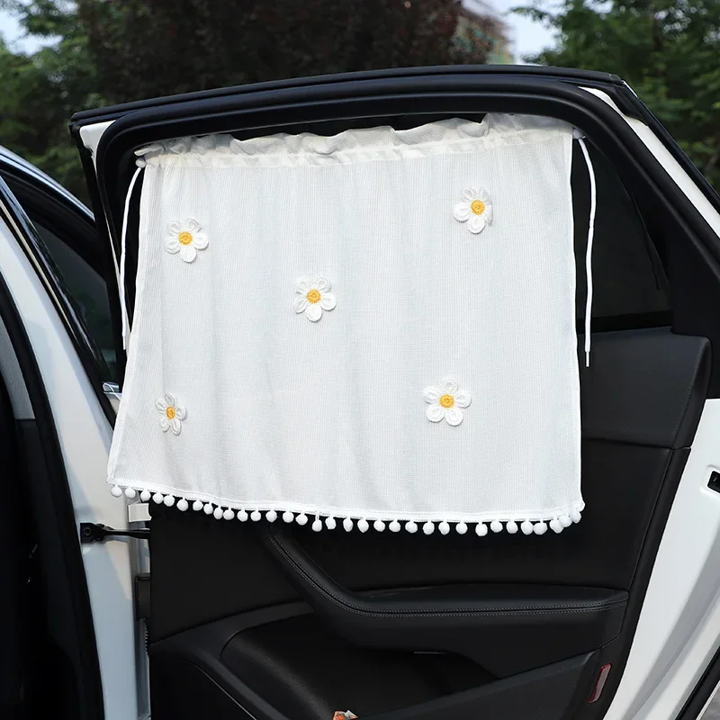 1PC Cute Cartoon Car Curtain Sunshade Curtain Essential Summer Car Sunscreen Curtains Keep Your Car Interior Cool & Protected