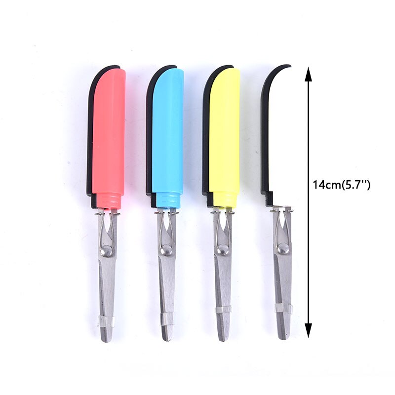 Portable Scissors Paper-cutting Pocket Scissors Folding Safety Scissors