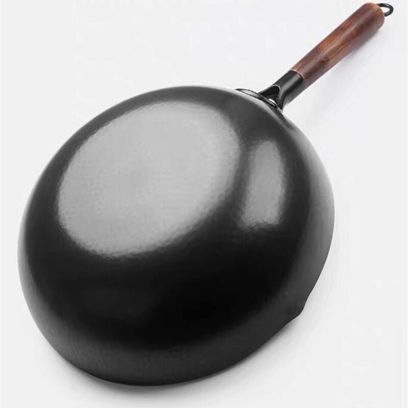 Chinese handmade pot non-stick pot uncoated gas stove induction cooker kitchen accessories pot and casserole pot