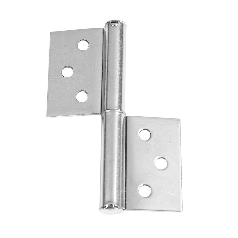 YO-Stainless steel 7.6cm door hinge silver tone hardware