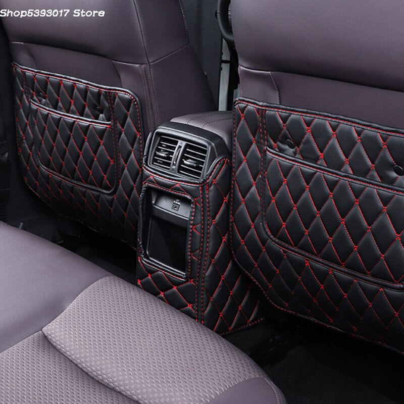 Car Seat Back Anti-kick Mat Anti-Dirty Protector Cover Waterproof Pads Interior Accessorie For Nissan Qashqai J11