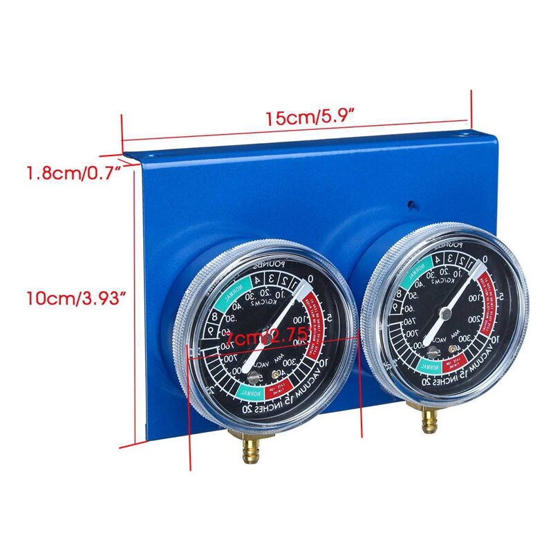 2x Motorfiets Carburateur Synchronizer Vacuümmeters - Voor Yamaha, Honda, Suzuki