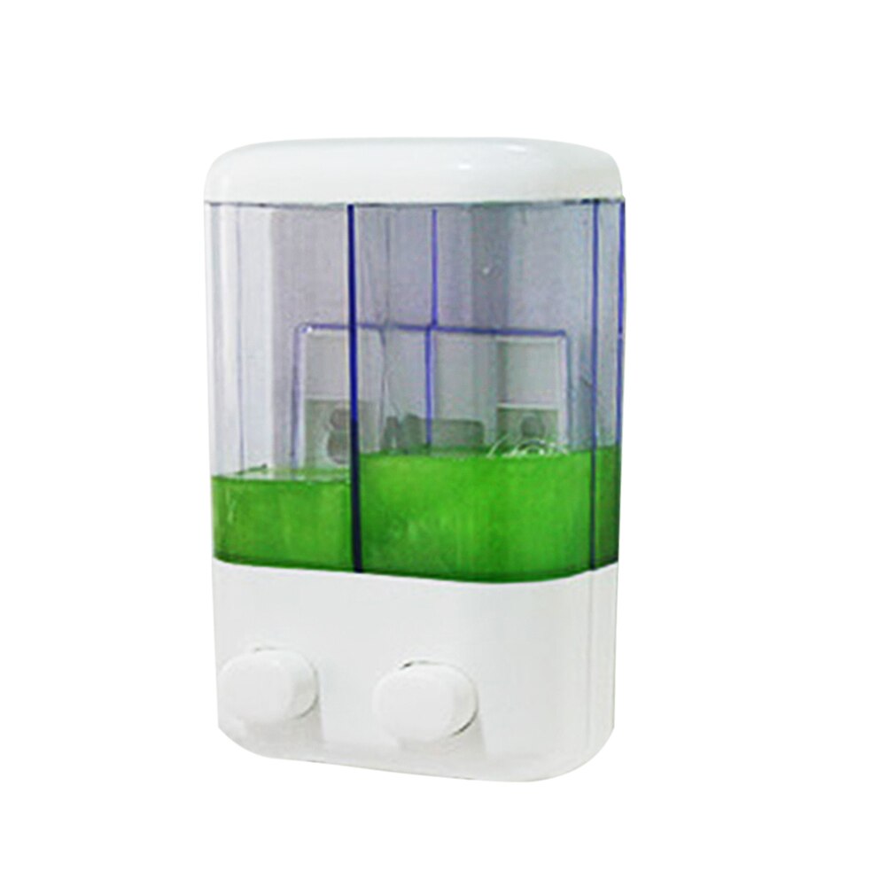 500ML/1000ML Soap Dispenser Liquid Hand Wash Toilet Loo Bathroom Shower Gel Pump Wall Mounted: 1000ML double head
