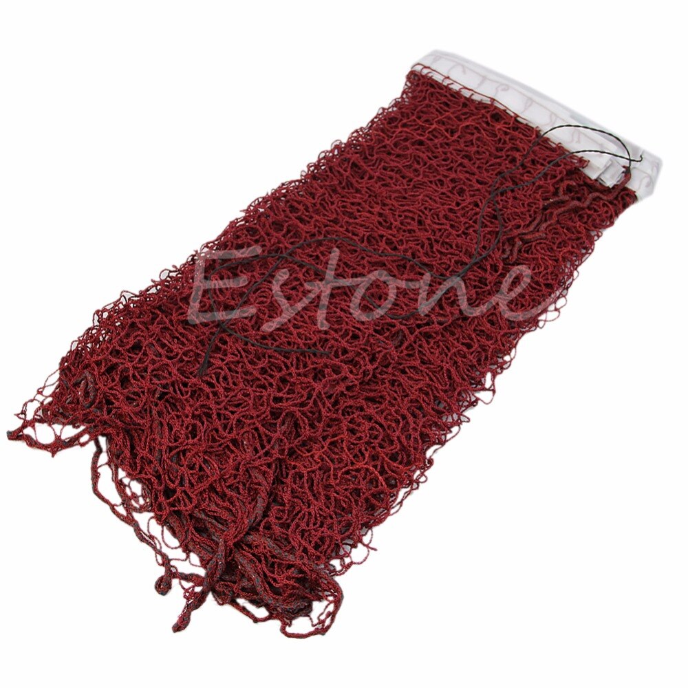 Ootdty 6.1m x 0.75m profissional esporte treinamento padrão trançado badminton net novo