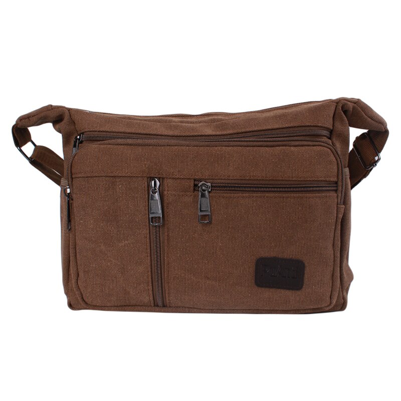 2022 Retro Casual Shoulder Bag Canvas Outdoor Simple Wild Diagonal Unisex Single Shoulder Messenger Bag