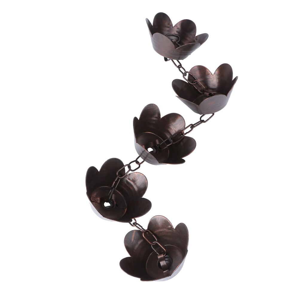 1M Universele Dak Hoek Regen Ketting Metalen Regen Catcher Tuin Accessoire