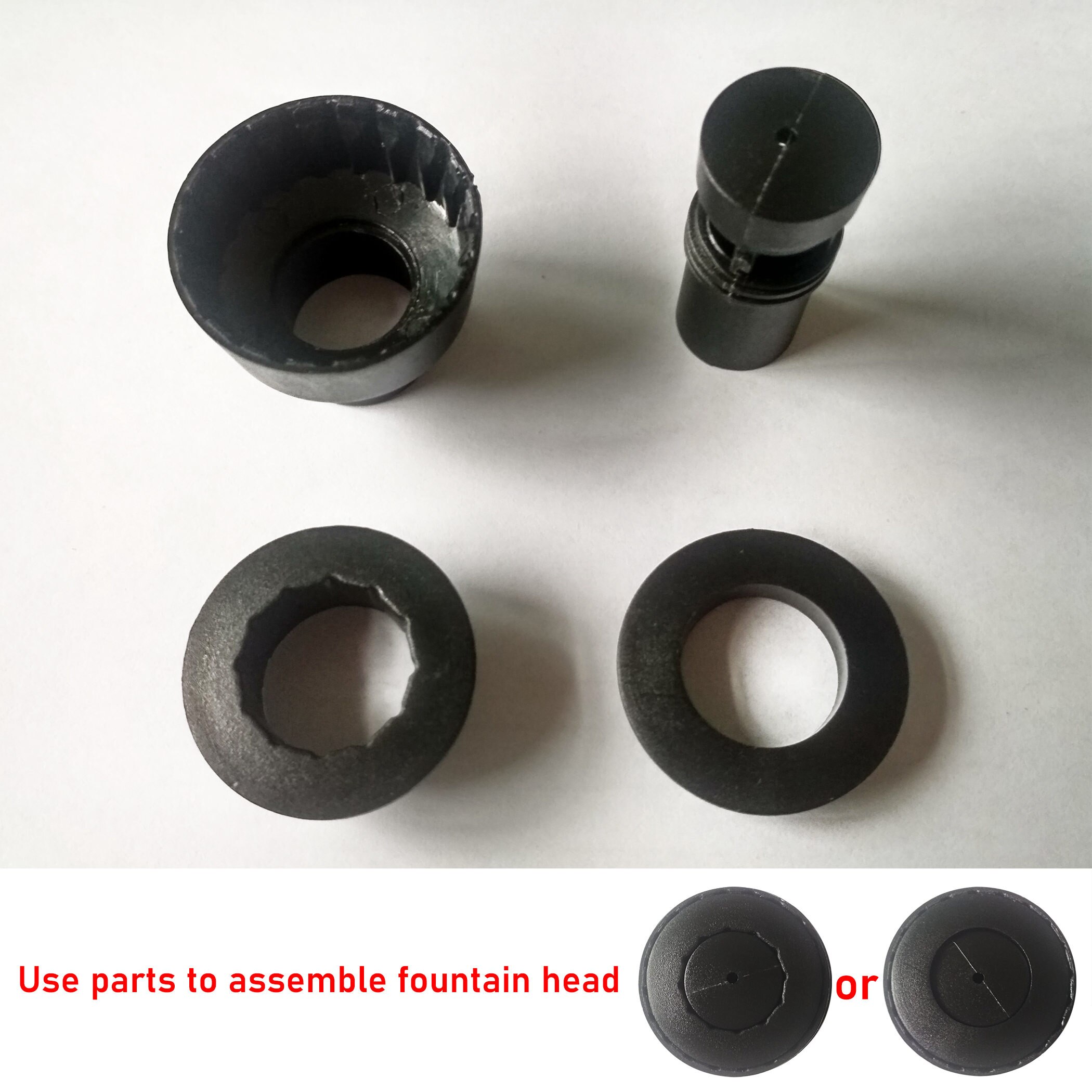 Fontein Nozzle Kit Water Sproeier Hoofd Waterval Sprinkler Diy Voor Tuin Vijvers Tafelblad Visvijvers