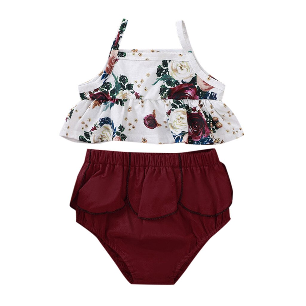 SEAUR Meisjesbikini met broek set kinderen badpak 3-delig badmode bloemenprint gevoerde bikini zomer strand zwemmen voor 8-14 jaar, zwart, 12-13 Jaar