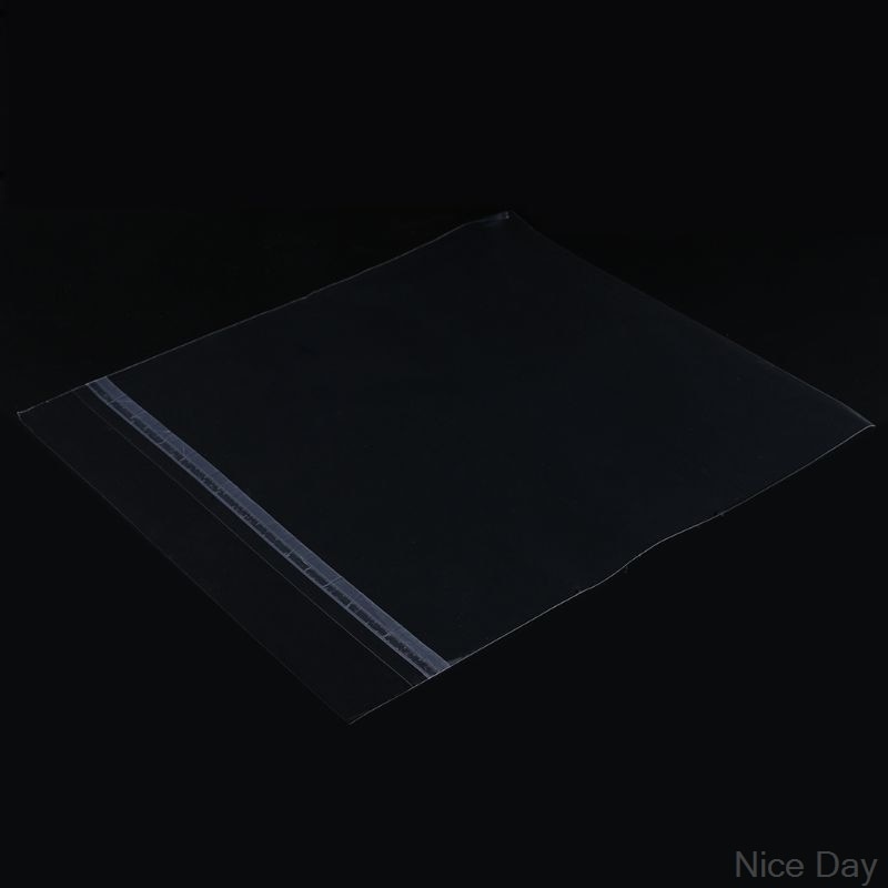 Fundas protectoras de discos de Gel OPP, bolsa autoadhesiva para discos de vinilo de 7 pulgadas, accesorios tocadiscos M27 20, 50 Uds.