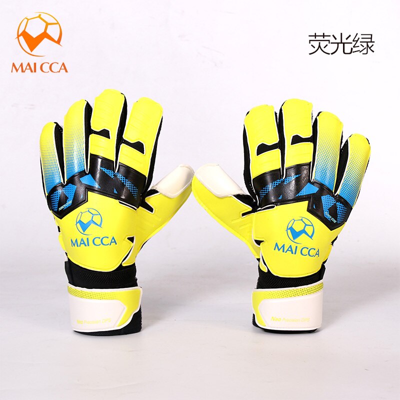 Fußball Torwart Handschuhe Professionelle Fußball Goalie Handschuhe Ziel keeper Handschuhe keine Finger Schutz Verdickt Latex