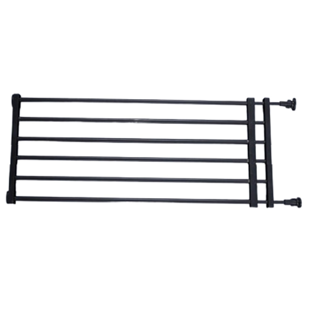 Infällbar lekhage för husdjur, universell inomhusgrind för husdjur, svart/vit, ingen borrning, husdjurssäkerhetshägn balkong: Röd