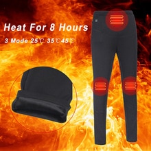 Pantalon chauffant électrique Intelligent pour homme et femme, vêtement d'extérieur, chauffant, USB, idéal pour les loisirs, l'hiver