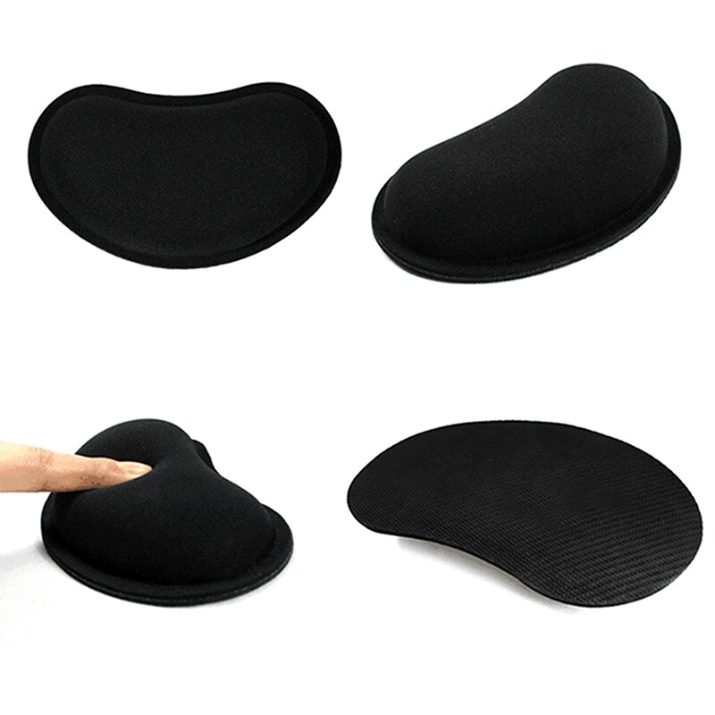 135*80*25mm Memory Foam Mouse Pillow Wrist Rest Mouse Pad Wireless Massage Mat Keyboard Black