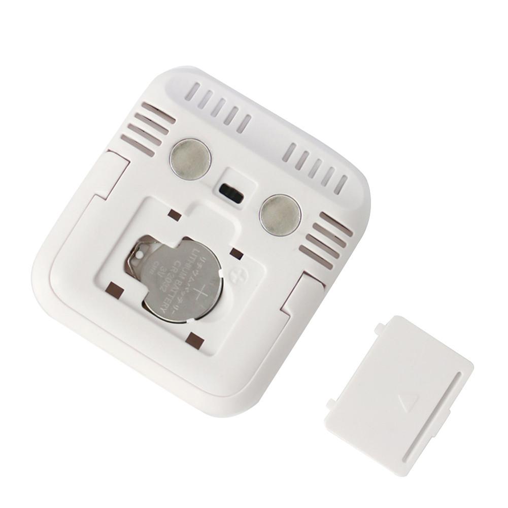 Accurate Indoor Wall Mounted Temperature Humidity Gauge With Notification Alert And LCD Display Digital Temp Humidity Monitor