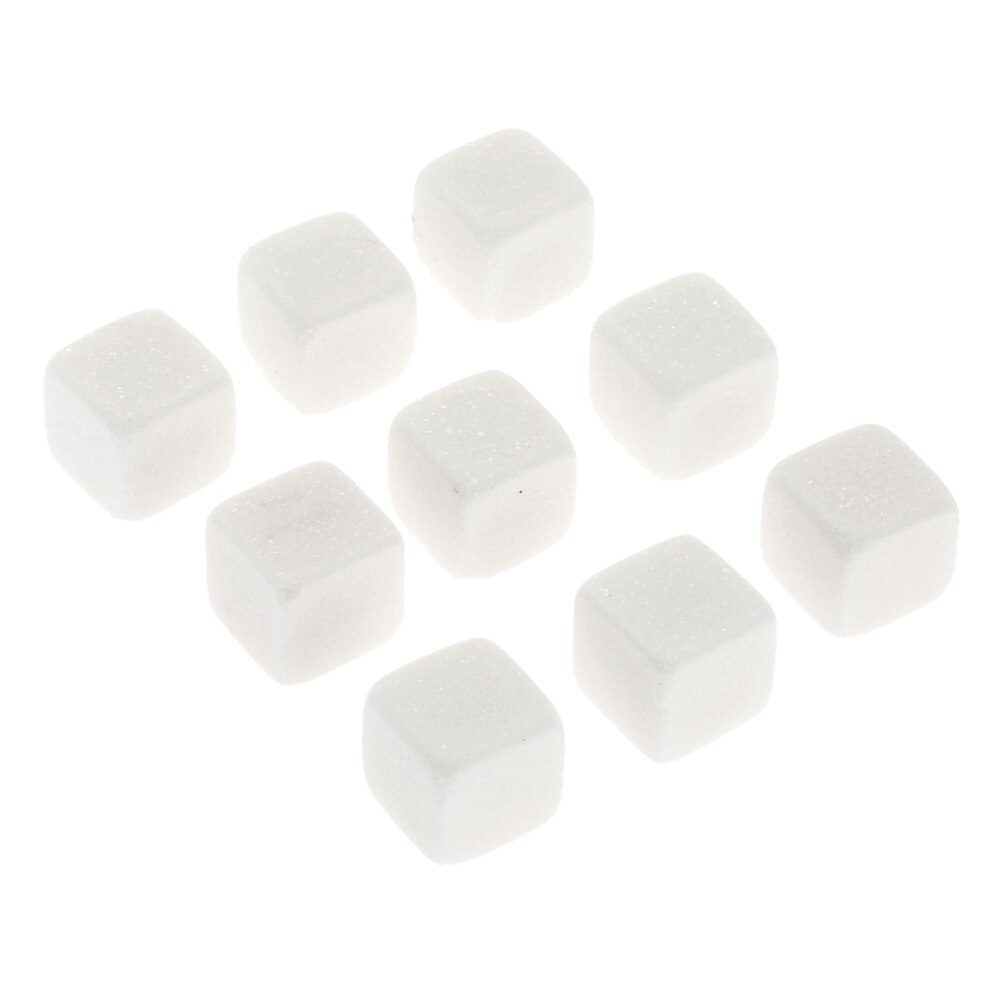 9PC/Set Whisky Ice Stone Wine Drinks Cooler Rock Granite Pouch Whisky Cubes Glacier Rocks Bulk Cooler Set Bar Tool: 02
