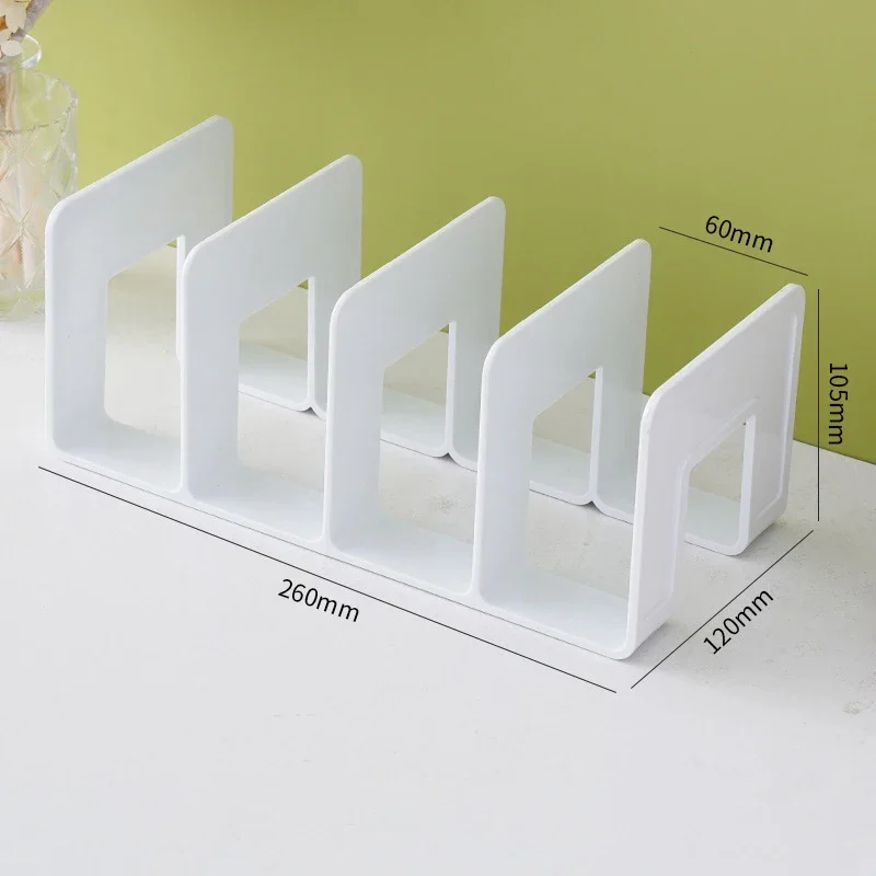 Durchsichtige Tasche, Aufbewahrungsregal, Trennwand, Acryl, Schrank-Abschluss-Trennwand, Geldbörse, Handtasche, Aufbewahrungsregal, Handtasche, Bücher, Organizer, 4 Gitter,