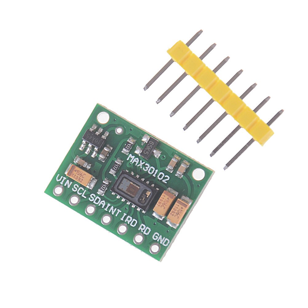 1PCS Green MAx30100 Low Power MAX30102 Heart Rate Oxygen Pulse Breakout for Arduino Replace