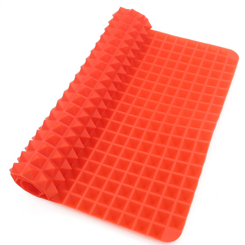 Goldbaking tv direkt original frisk kock upphöjd bakplåt silikon stekmatta 40*28*1cm