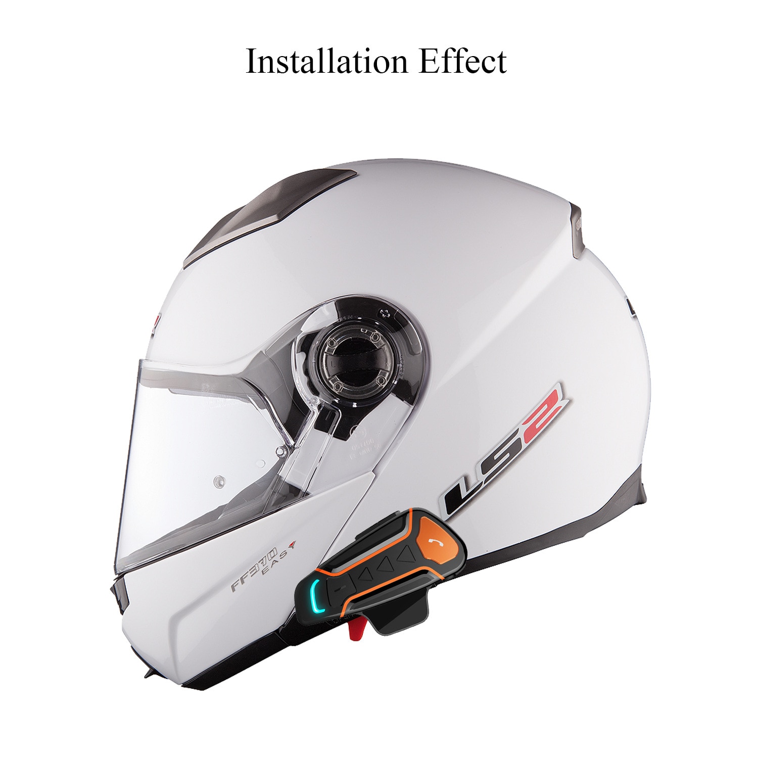 Motorfiets Bluetooth Helm Anti-Interferentie Intercom 1000 M Intercom Afstand Rijden Handsfree Hoofdtelefoon Bluetooth Intercoms