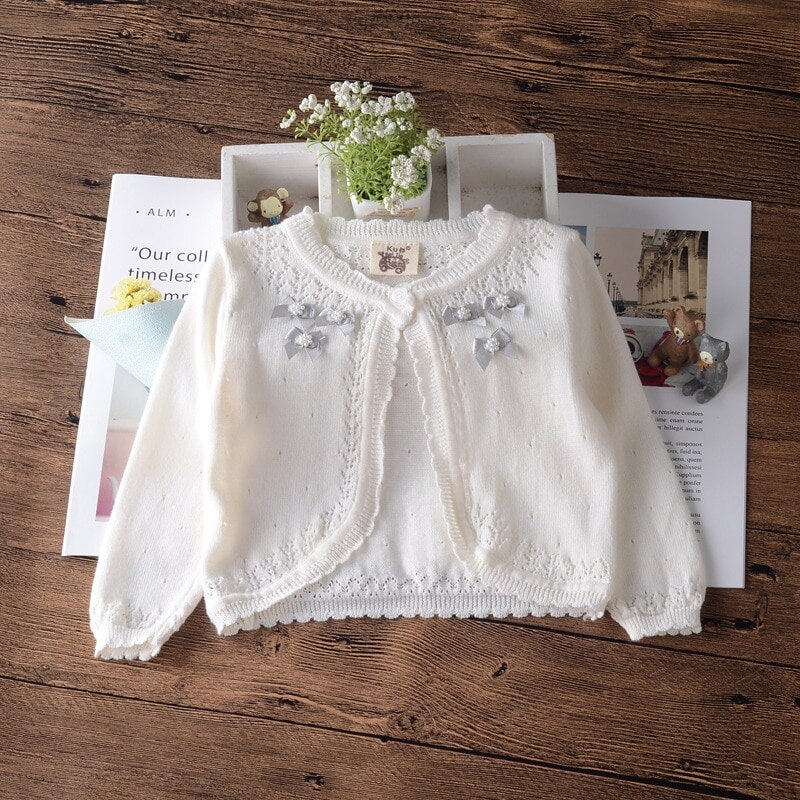Mädchen Strickjacke zur Seite fahren Jacke 100 Baumwolle Mädchen Oberbekleidung für 1 2 4 6 8 Jahre alt freundlicher Kleidung RKC195082