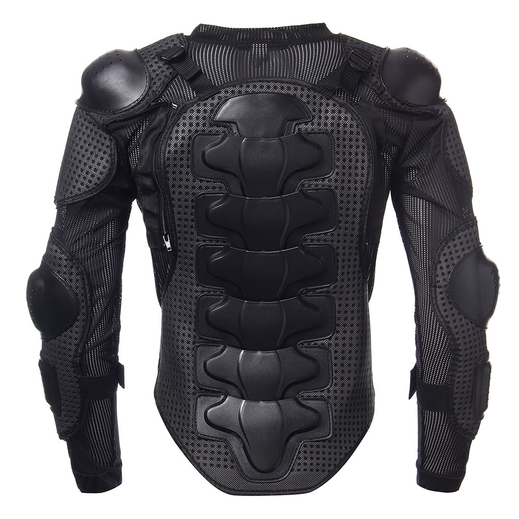 Motorcykel beskyttelse ridning jakke rustning rygsøjle skulder bryst fuld krop