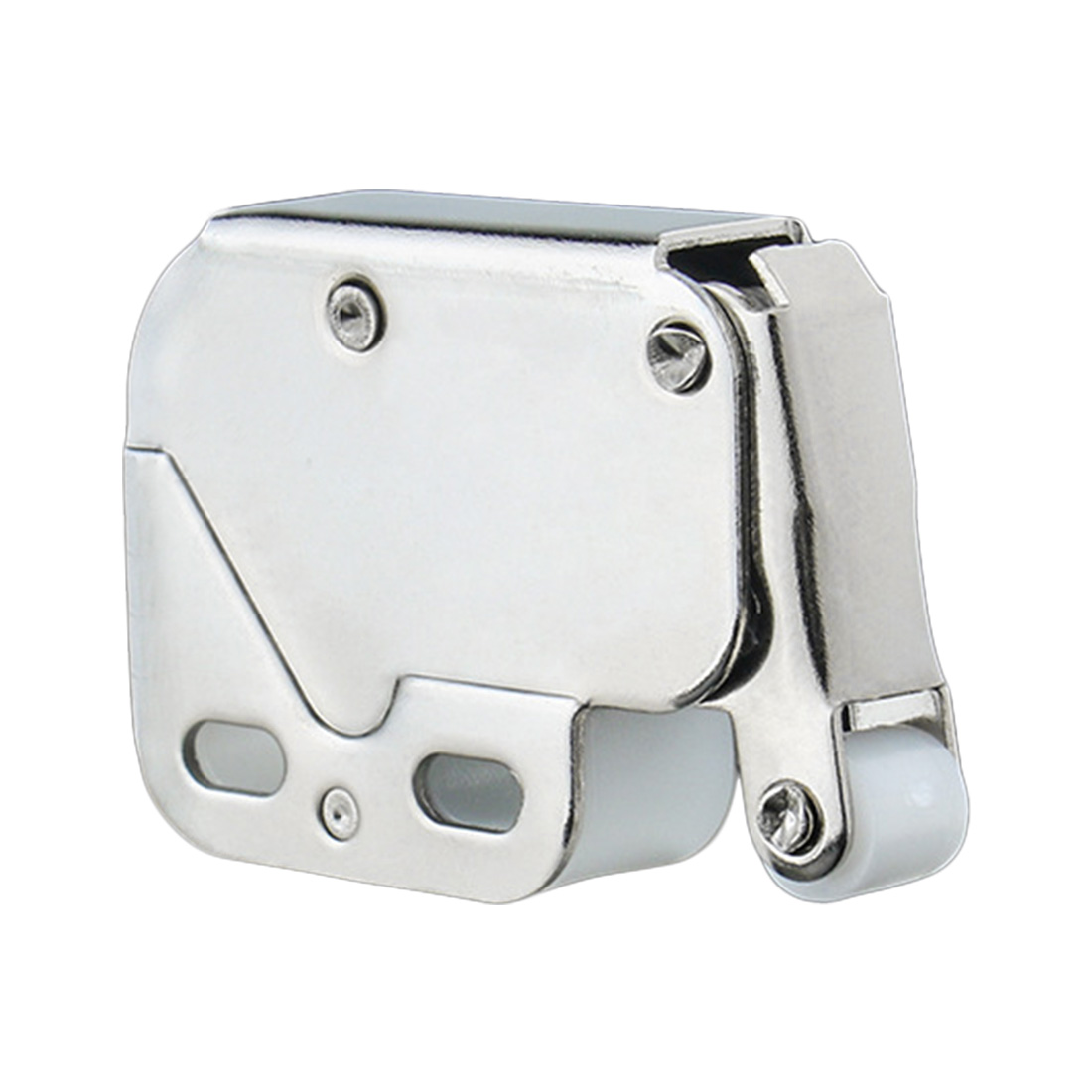 Mini Push spring clip Lock Catch Latch Cabinets Anti-Theft Cupboard Doors Lock With Cross Keys For Furniture Hardware 34 x 27mm