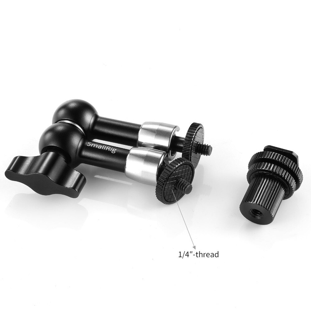 SMALLRIG lustrzanka cyfrowa takielunek przegubowe ramię rozety (7 ") na dodatkowy monitor trwałe magiczne ramię na latarka dołącz 1497