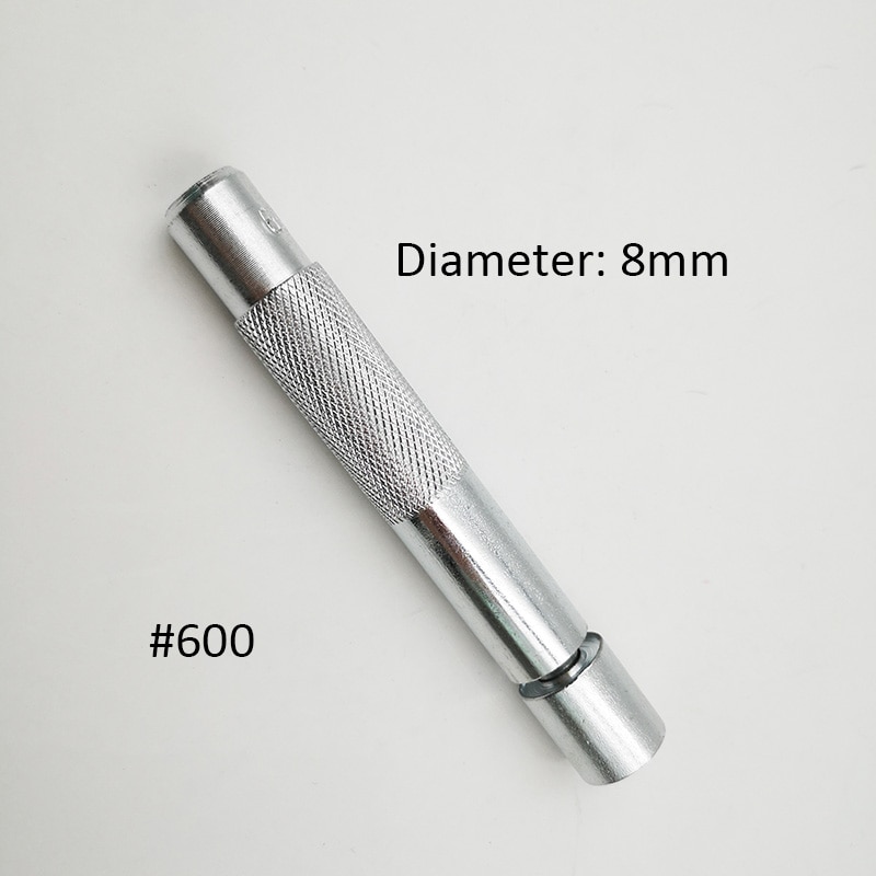 2pcs/set Punching Holes Tools Hole Punch Rivet Snap Button Setter Die Base Leather Craft Working Tool DIY #g Tool DIY #600