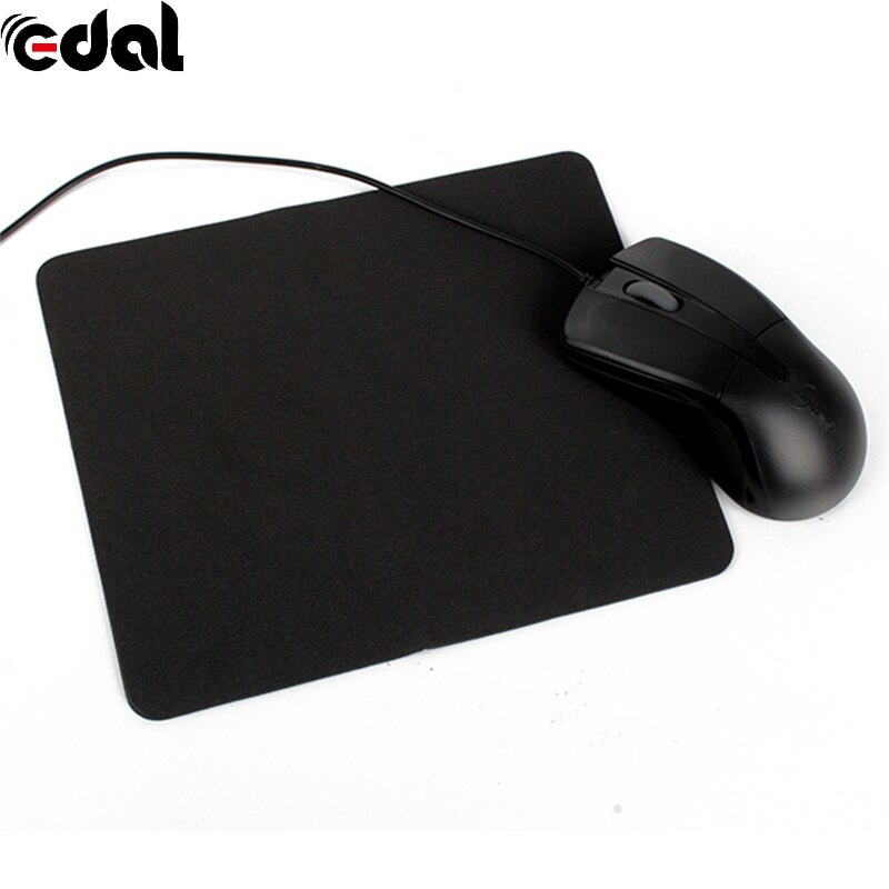 215*175*3mm Unique Durable Mouse Pad Mat Useful Mice Pad For Optical / Trackball Mouse Mat Black/Orange