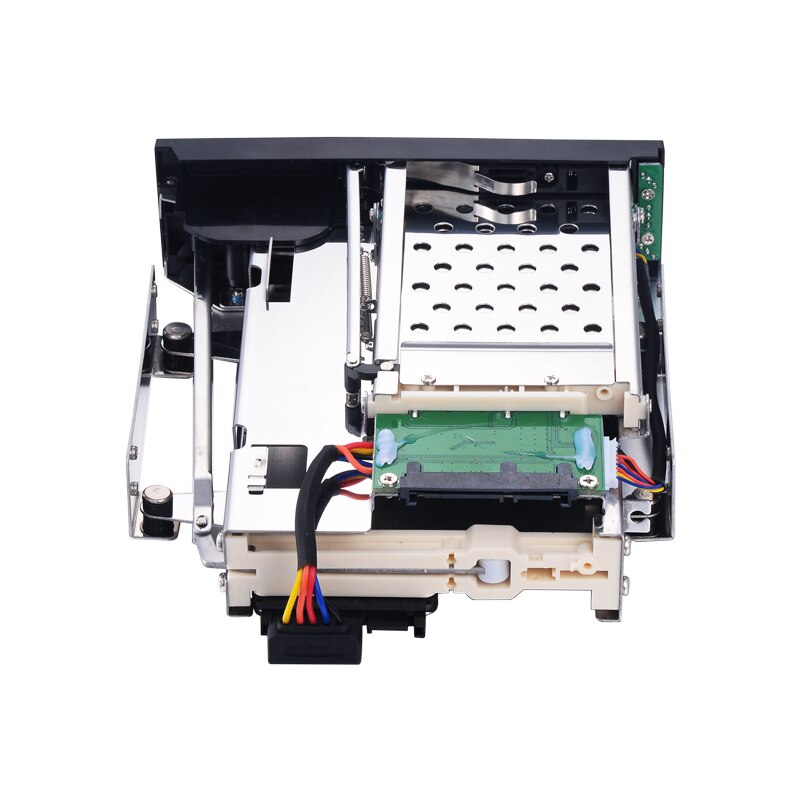 Uneatop – support Mobile HDD double baie, 5.25 pouces, sans plateau, pour disque dur SSD 1x2.5 pouces et 1x3,5 pouces