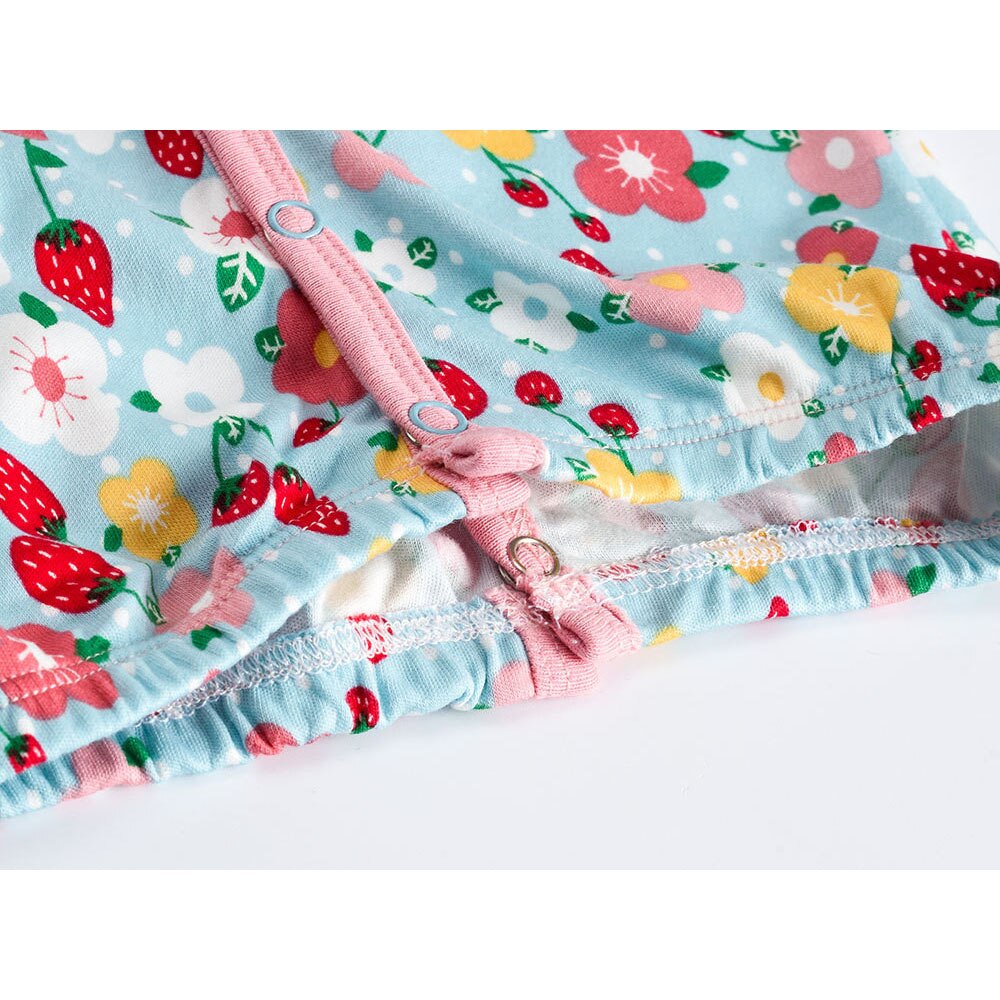 Newborn Baby Girls Sleepers 0-6 Months Baby Girls Robe Floral Newborn Pajamas Gown Two Ways to Wear