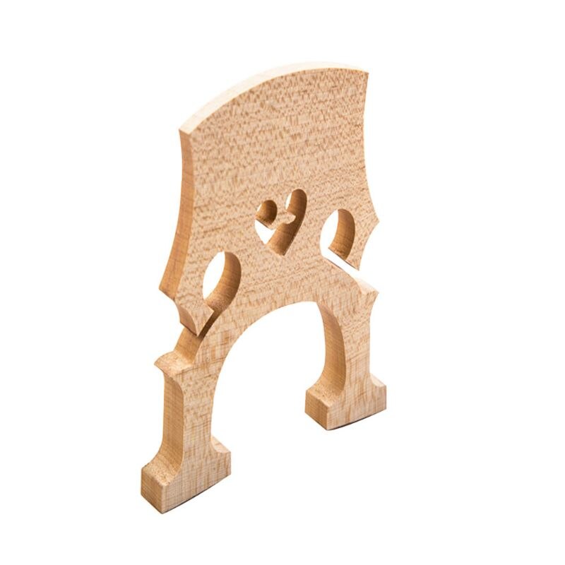 1 Pcs Exquisite Cello Bridge 4/4 3/4 1/2 1/4 1/8 Top Maple Wood
