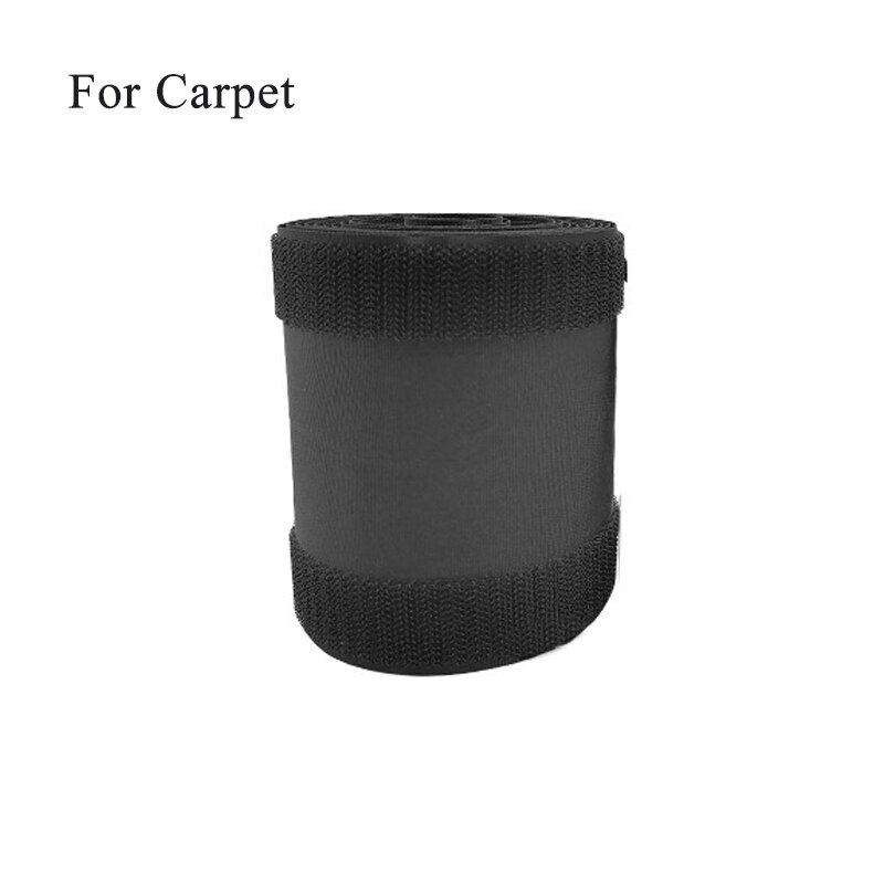 1 Meter Soft Adjustable Office Desk Wire Cable Cover Organizer Wire Protector For Floor/Carpet/Trunk/Desk Office Supplies: 1m for carpet black