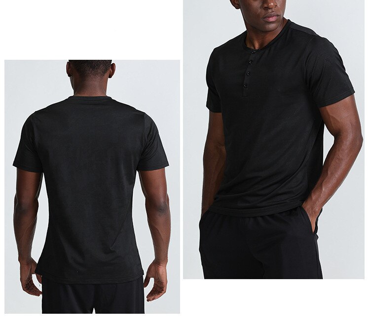 Alo – T-shirt de Yoga à manches courtes pour hommes, vêtement de sport, décontracté, à séchage rapide, respirant, à la en plein air, été, 79