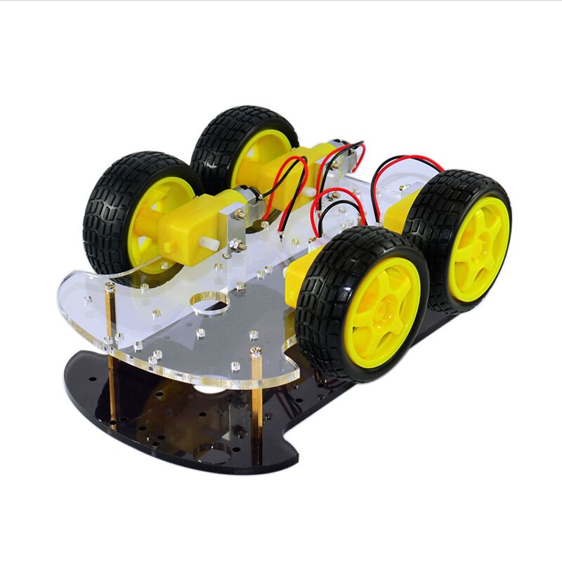 4WD cat robot Car chassis div diy robot kit car chassis arduino