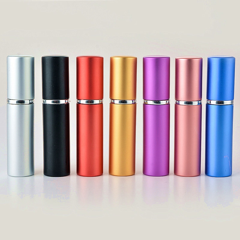 5ml rechargeable Mini vaporisateur de parfum en aluminium vaporisateur atomiseur vide contenants cosmétiques Portable voyage bouteille de parfum