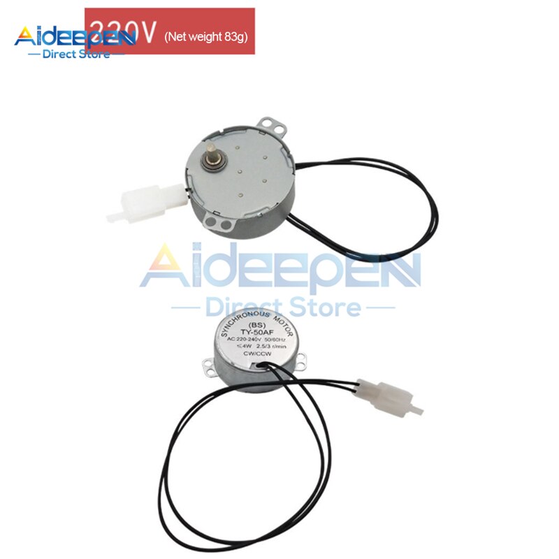 2.5-3 r/min motor automático da incubadora TY-50AF ac 110v 220v 12v 50/60hz torque 4kgf.cm 4w cw/ccw baixa velocidade ovo girando mini motor