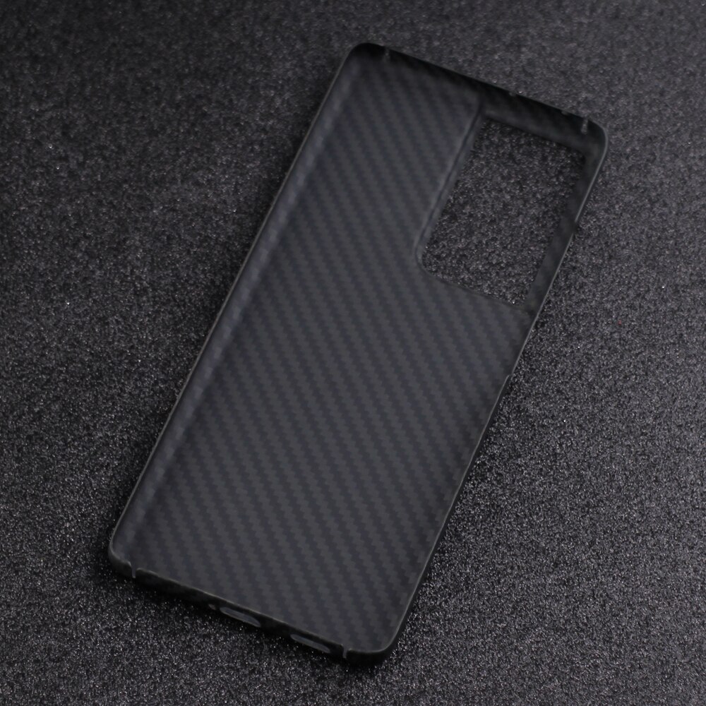 YTF-carbon carbon fiber phone Case For Samsung Galaxy S21 Ultra Ultra-thin Anti-fall business cover Galaxy S21 puls shell: S21 / black (All pack)