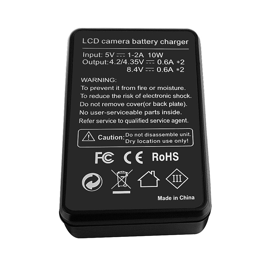 LP-E10 LPE10 LP E10 Dual Battery Charger for Canon EOS 1100D 1200D 1300D 2000D Rebel T3 T5 T6 Kiss X50