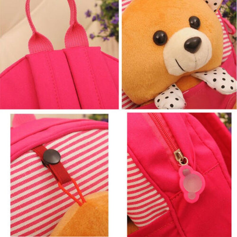 Cartoon Kid For Child School Bag For Kindergarten Girl Baby Student Boy Character Cute bear Children Backpack