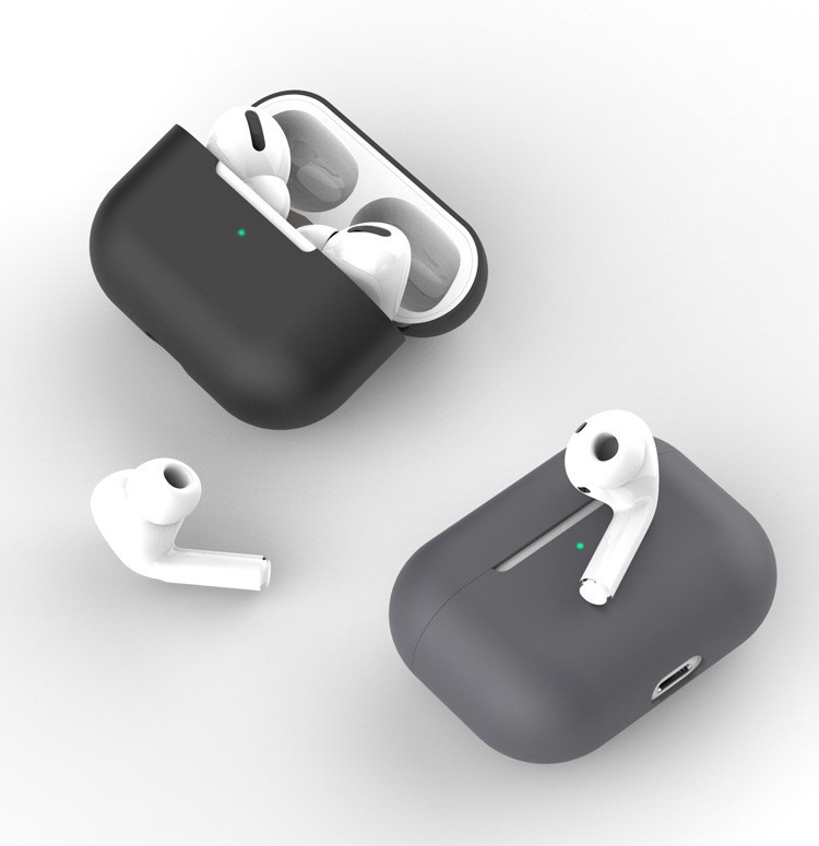 Silicone Case for Apple Airpods Pro Case Wireless Bluetooth Earphones Protective Cover for AirPods Pro 1st gen Shock-proof Case